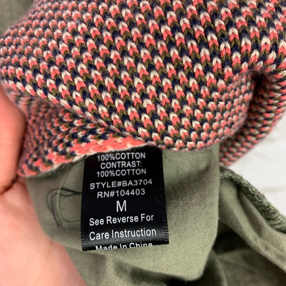 Blu Pepper Anorak Tapestry Needlepoint Back Vest M - Picture 7 of 7